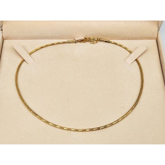 Veronese QVC Sterling Silver 925 Italy Vermeil Necklace 16 - 18''L - Picture 2 of 13